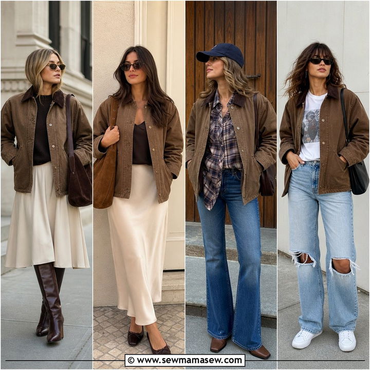 30 Barn Jacket Outfit Ideas for Effortless Fall Style