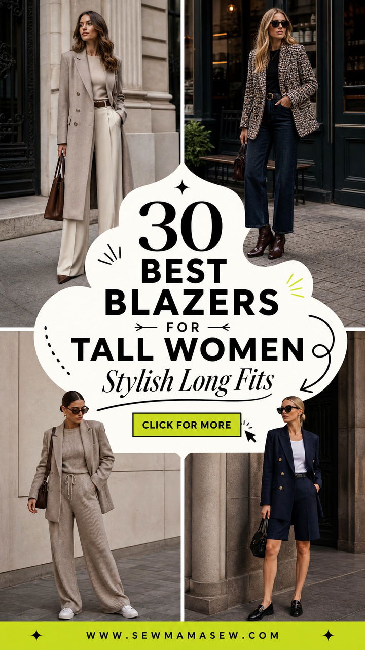 30 Best Blazers for Tall Women Stylish Long Fits - 30 Best Blazers for Tall Women: Stylish Long Fits