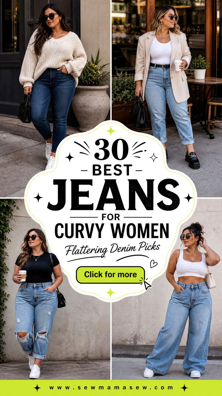 30 Best Jeans for Curvy Women Flattering Denim Picks - 30 Best Jeans for Curvy Women: Flattering Denim Picks
