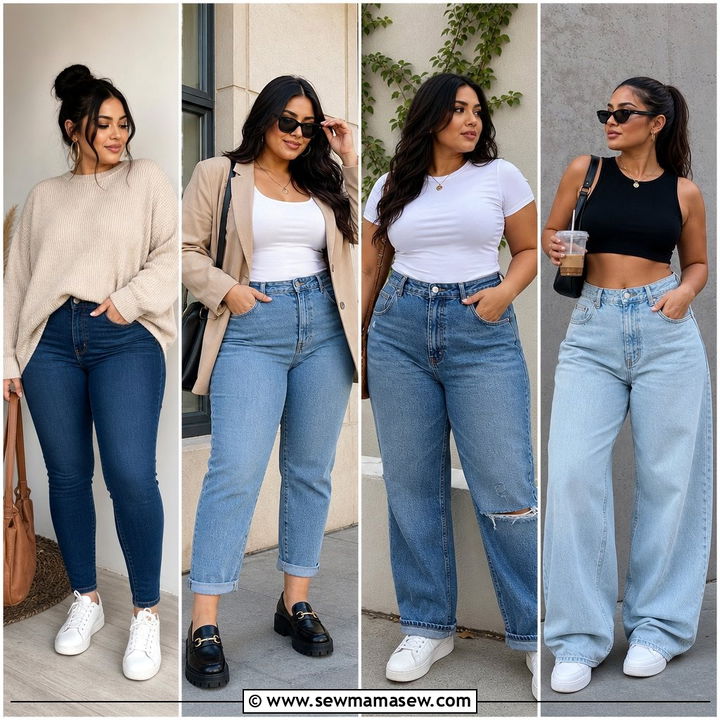 30 Best Jeans for Curvy Women: Flattering Denim Picks