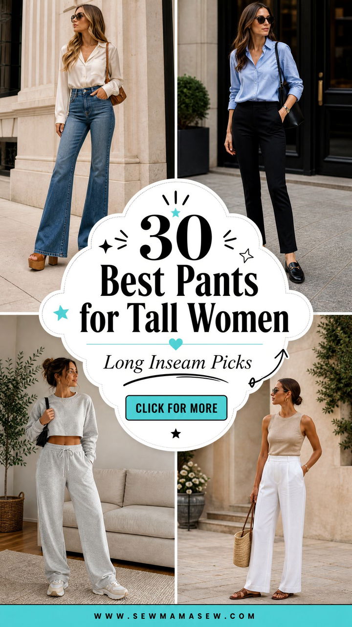 30 Best Pants for Tall Women Long Inseam Picks - 30 Best Pants for Tall Women: Long Inseam Picks