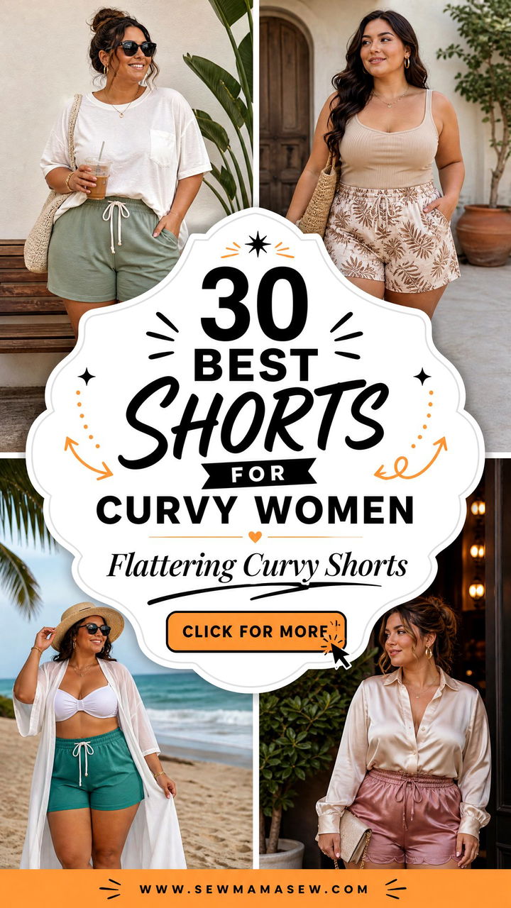30 Best Shorts for Curvy Women Flattering Styles - 30 Best Shorts for Curvy Women: Flattering Styles