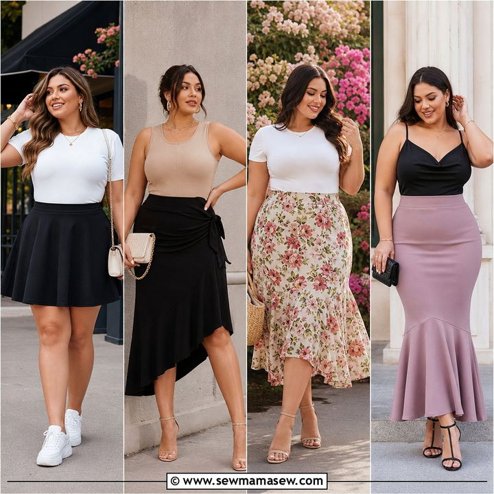 30 Best Skirts for Curvy Women: Flattering Style Ideas