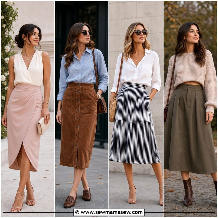 30 Best Skirts for Women Over 50: Chic & Flattering
