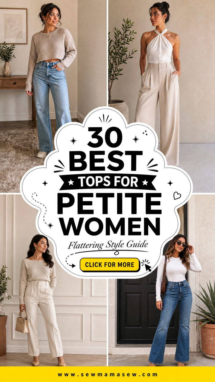 30 Best Tops for Petite Women Flattering Style Guide - 30 Best Tops for Petite Women: Flattering Style Guide