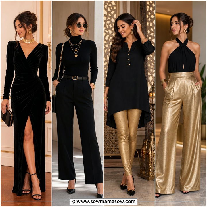 30 Black and Gold Outfit Ideas for a Glamorous Look