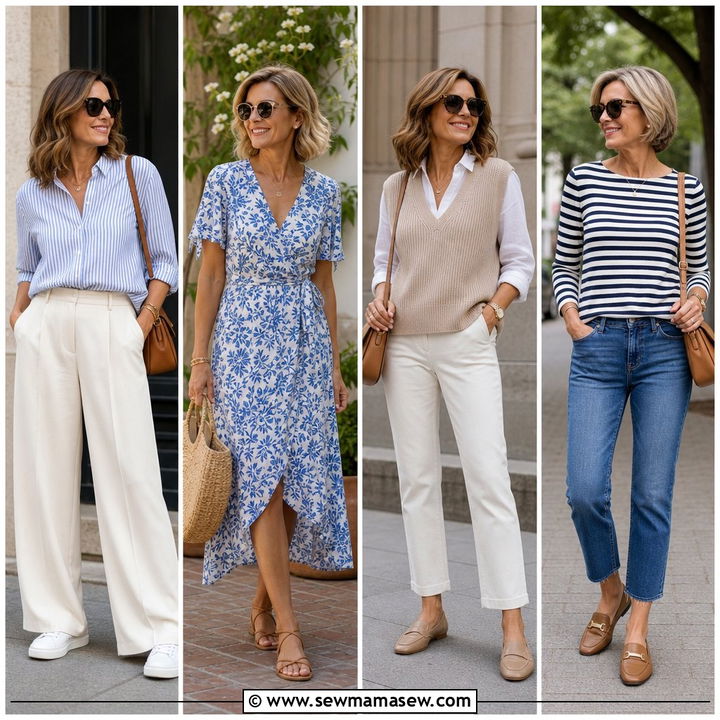 30 Chic Aesthetic Outfit Ideas for Women Over 40 to Try