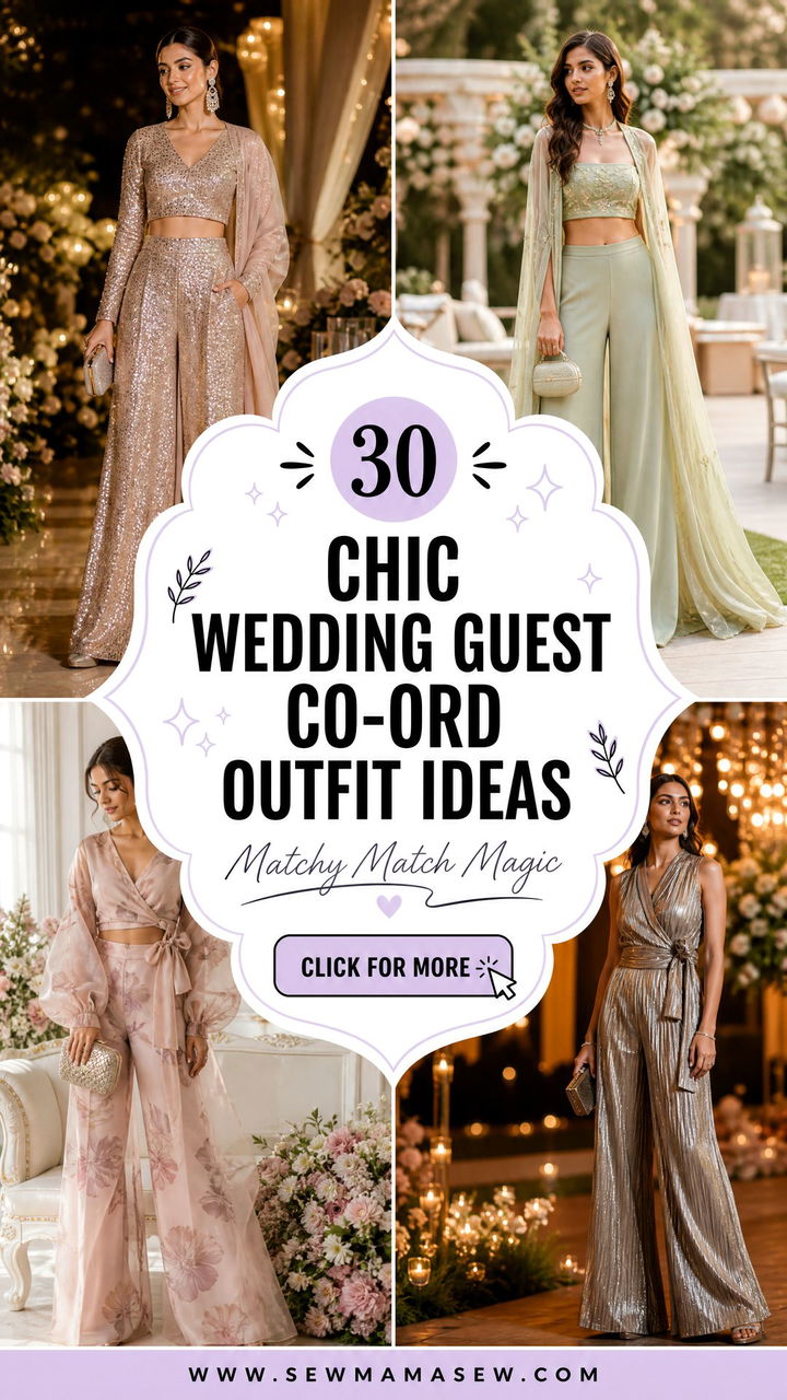 30 Chic Wedding Guest Co-Ord Outfit Ideas to Try - 30 Chic Wedding Guest Co-Ord Outfit Ideas to Try