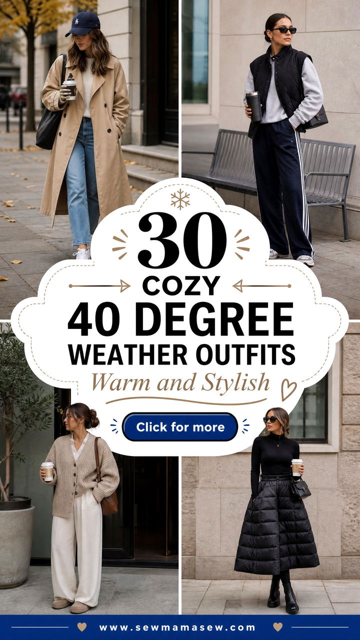 30 Cozy 40 Degree Weather Outfits to Stay Warm and Stylish - 30 Cozy 40 Degree Weather Outfits to Stay Warm and Stylish