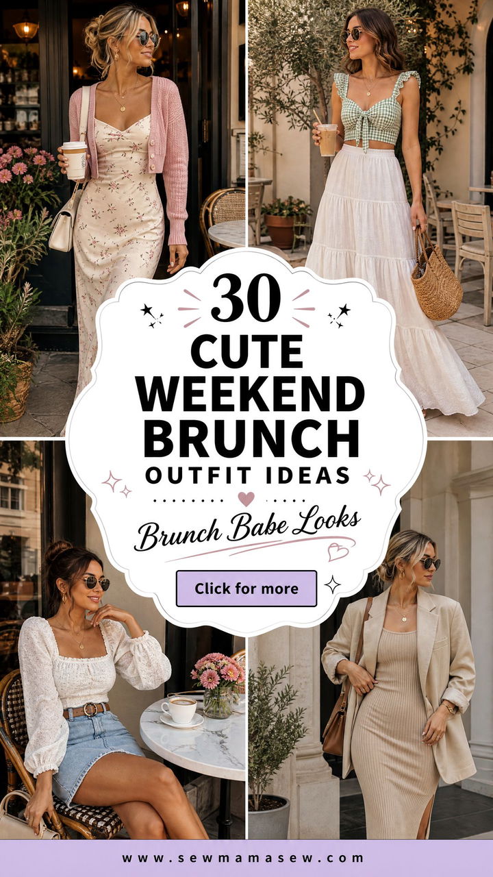 30 Cute Weekend Brunch Outfit Ideas to Copy Now - 30 Cute Weekend Brunch Outfit Ideas to Copy Now
