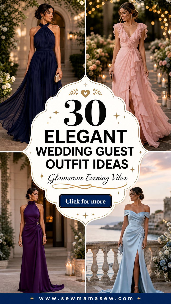 30 Elegant Wedding Guest Outfit Ideas Evening Gown - 30 Elegant Wedding Guest Outfit Ideas Evening Gown