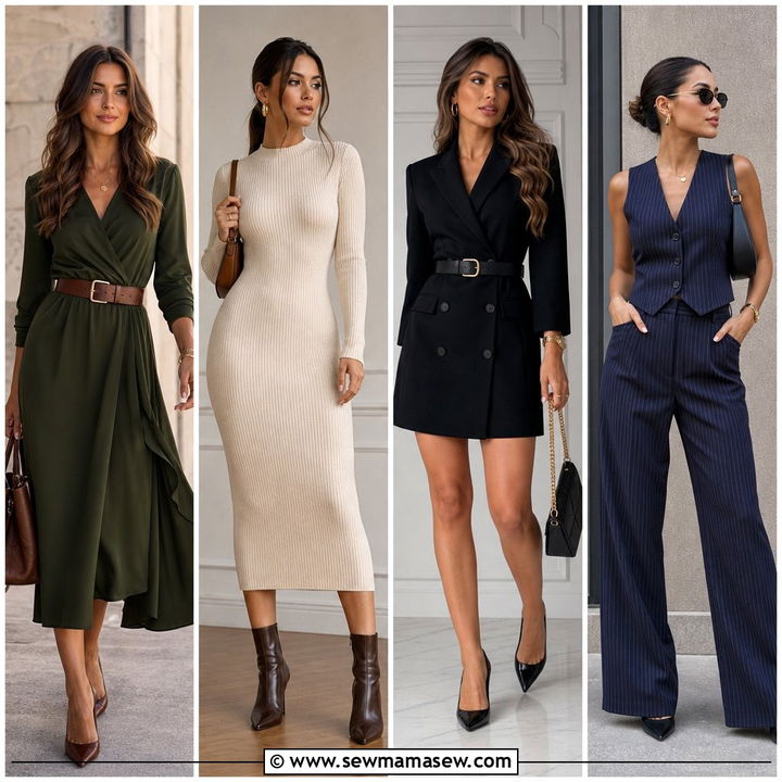 30 Flattering Work Outfits for Short Women to Try