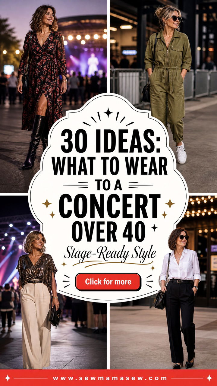 30 Ideas What to Wear to a Concert Over 40 - 30 Ideas: What to Wear to a Concert Over 40