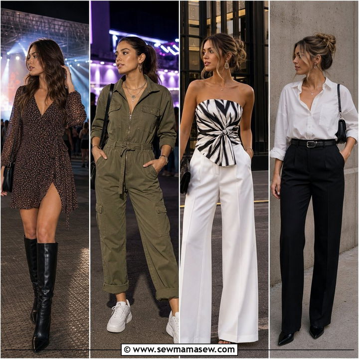 30 Ideas: What to Wear to a Concert Over 40