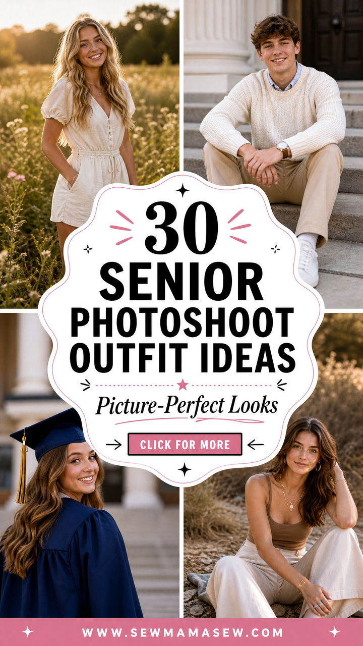 30 Senior Photoshoot Outfit Ideas for Picture-Perfect Looks - 30 Senior Photoshoot Outfit Ideas for Picture-Perfect Looks