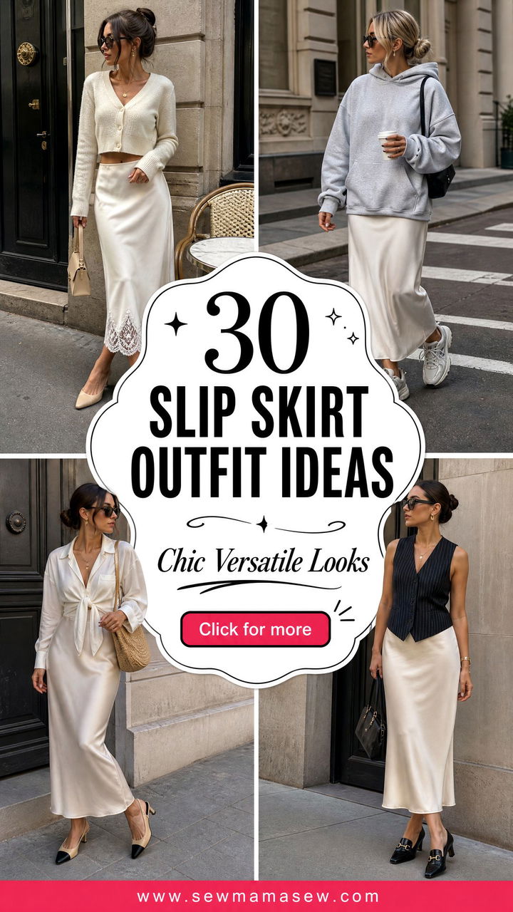 30 Slip Skirt Outfit Ideas for Women Chic and Versatile - 30 Slip Skirt Outfit Ideas for Women: Chic & Versatile
