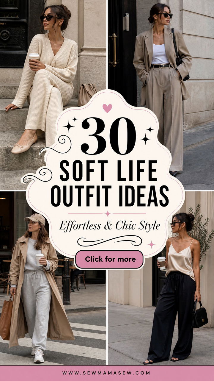 30 Soft Life Outfit Ideas Effortless and Chic Style Inspo - 30 Soft Life Outfit Ideas: Effortless & Chic Style Inspo