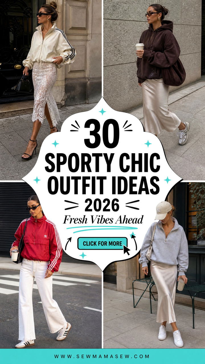 30 Sporty Chic Outfit Ideas 2026 Fresh Looks to Try - 30 Sporty Chic Outfit Ideas 2026: Fresh Looks to Try