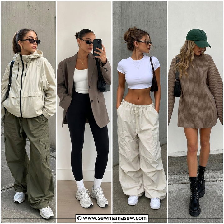 30 Sporty Chic Outfit Ideas for Travel Comfy and Stylish