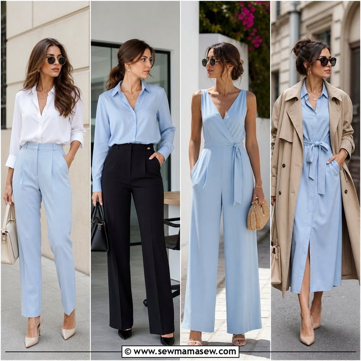 30 Spring Baby Blue Outfit Ideas for a Fresh Look