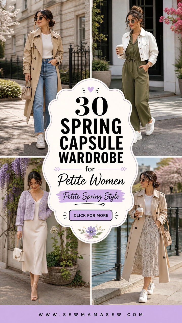 30 Spring Capsule Wardrobe for Petite Women in 2026 - 30 Spring Capsule Wardrobe for Petite Women in 2026