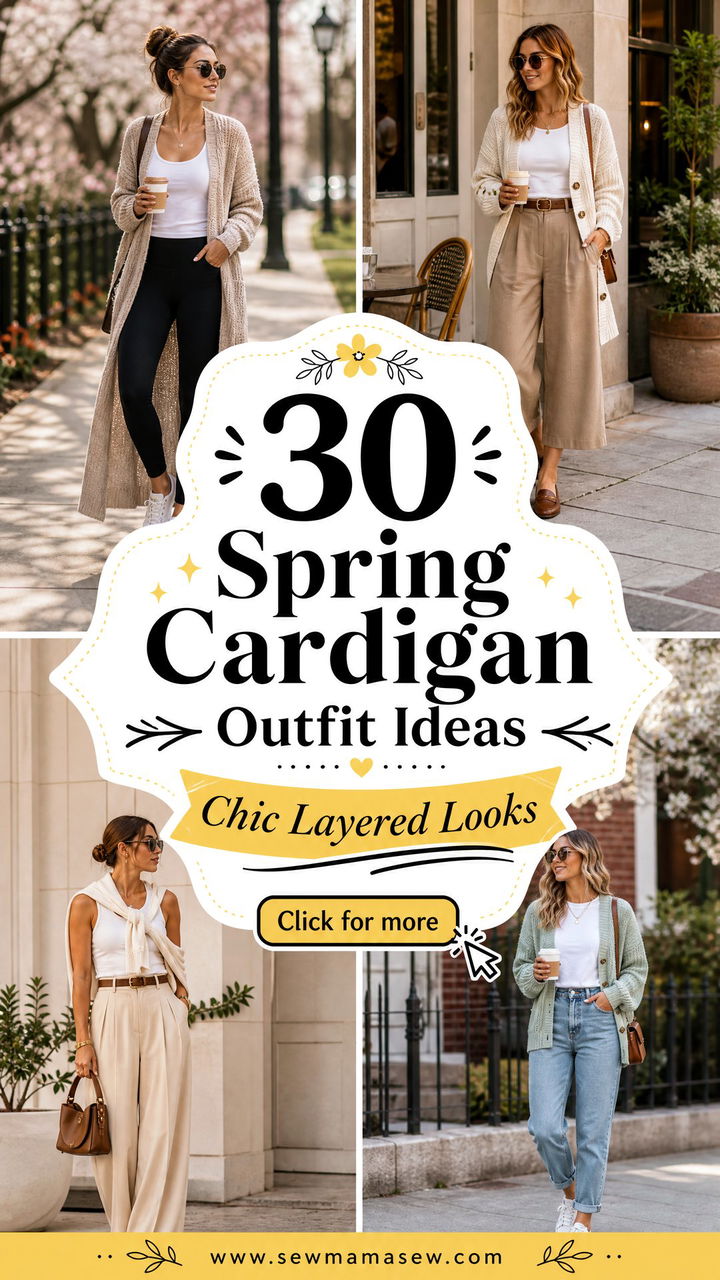 30 Spring Cardigan Outfit Ideas for Chic Layering - 30 Spring Cardigan Outfit Ideas for Chic Layering