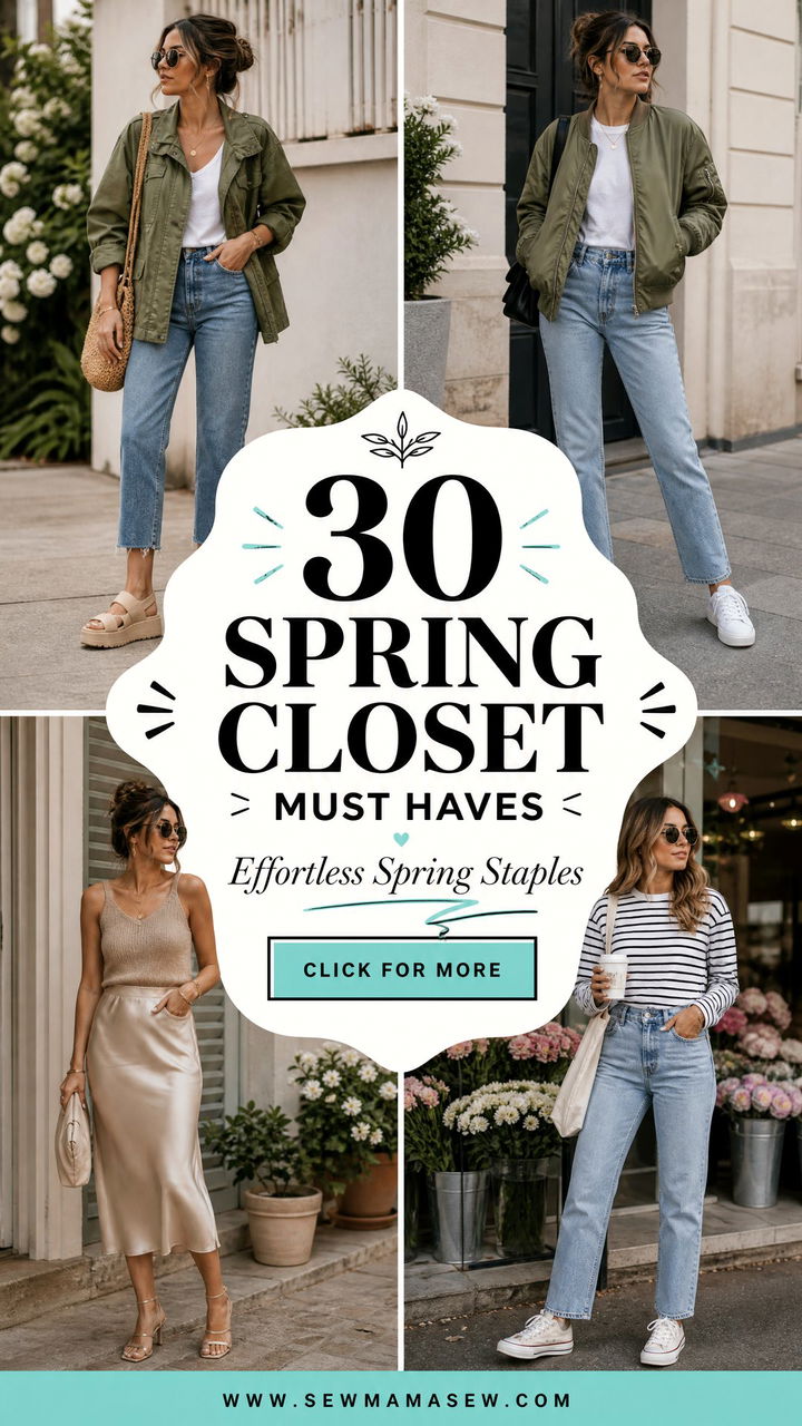 30 Spring Closet Must Haves for Effortless Style - 30 Spring Closet Must Haves for Effortless Style
