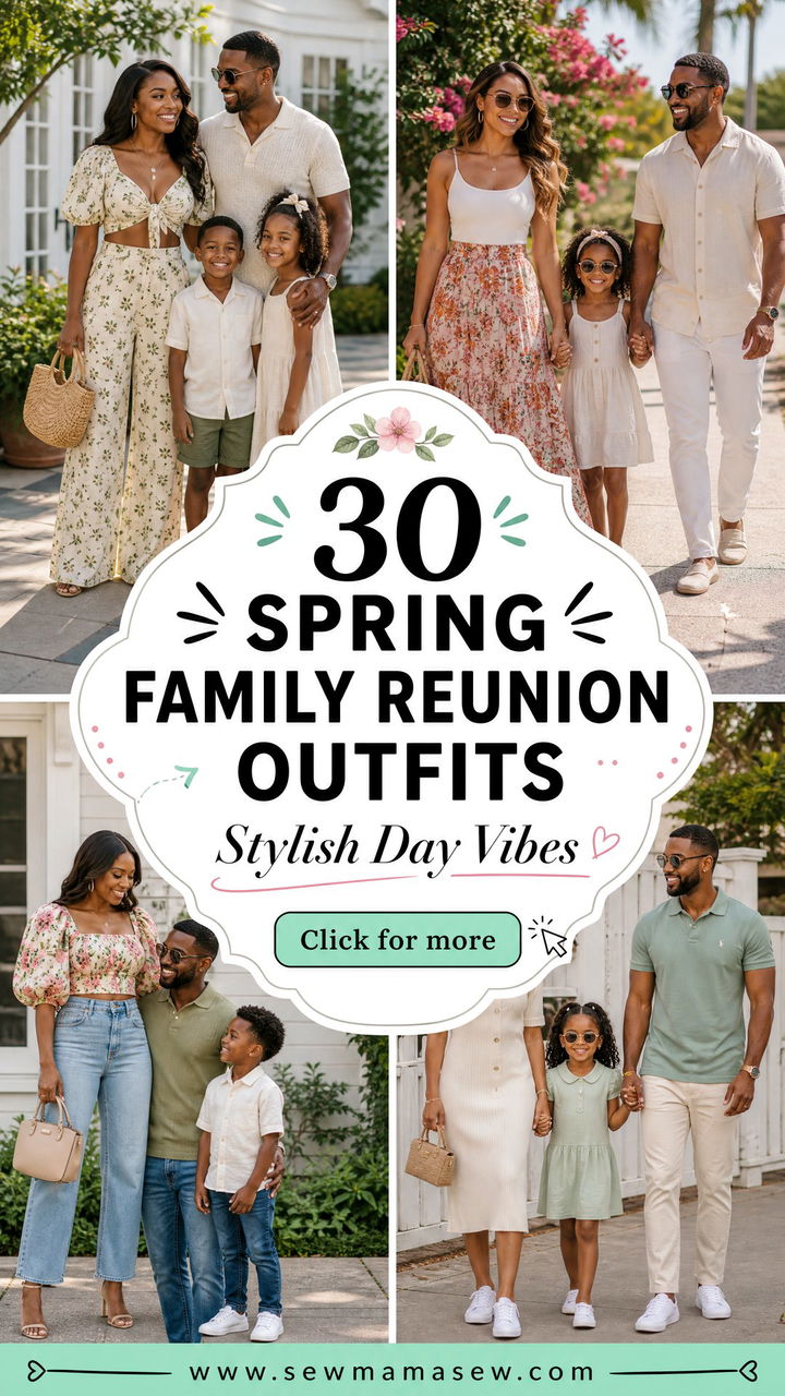 30 Spring Family Reunion Outfits for a Stylish Day - 30 Spring Family Reunion Outfits for a Stylish Day
