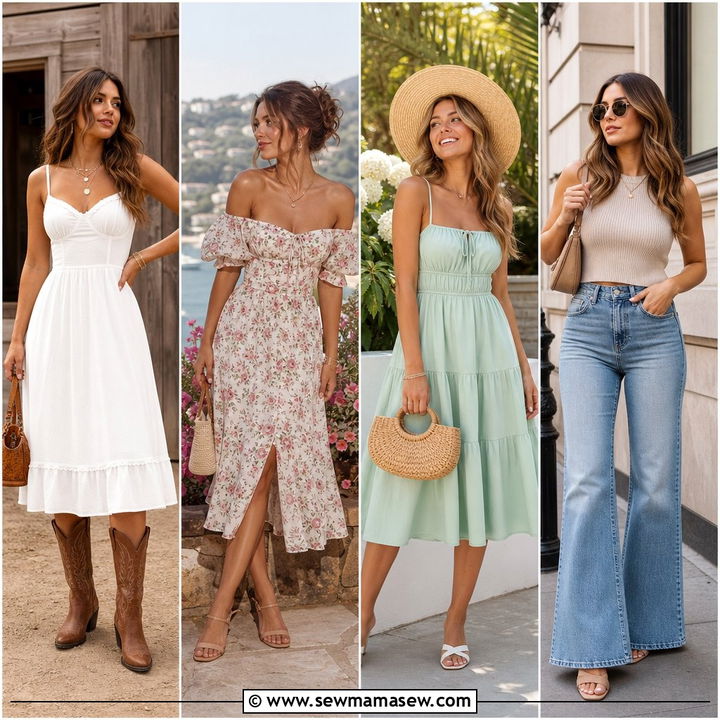 30 Spring Flower Field Photoshoot Outfits to Try