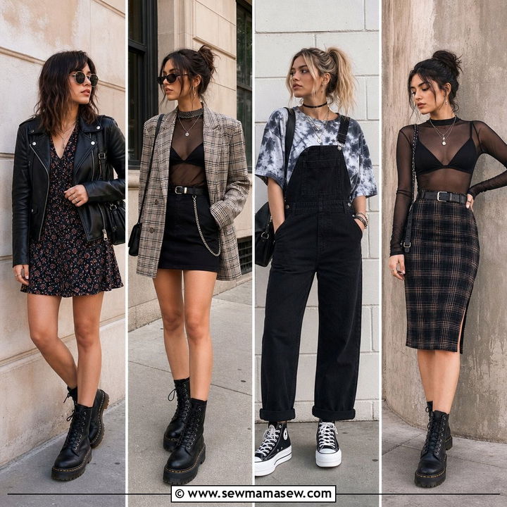30 Spring Grunge Outfit Ideas for a Cool Edge