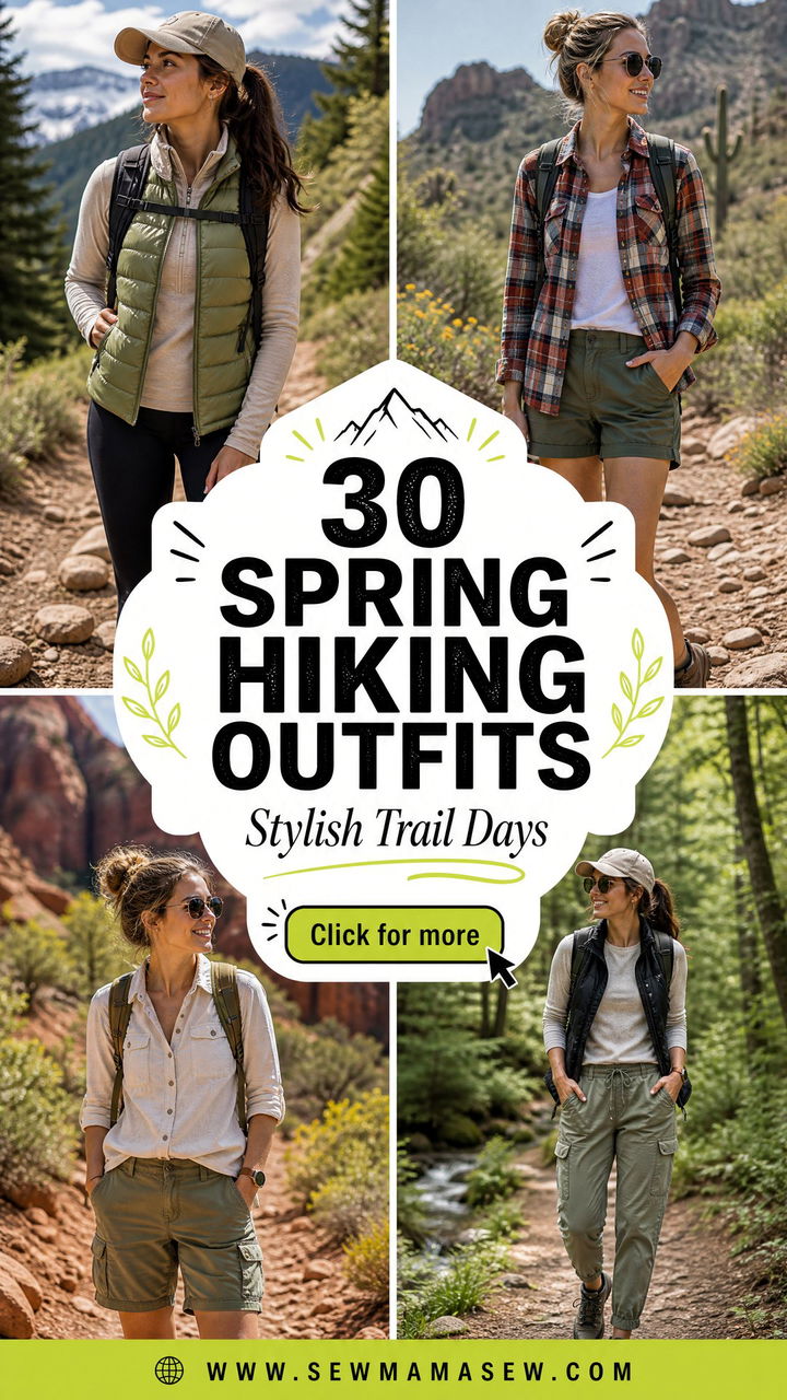 30 Spring Hiking Outfits for Stylish Trail Days - 30 Spring Hiking Outfits for Stylish Trail Days
