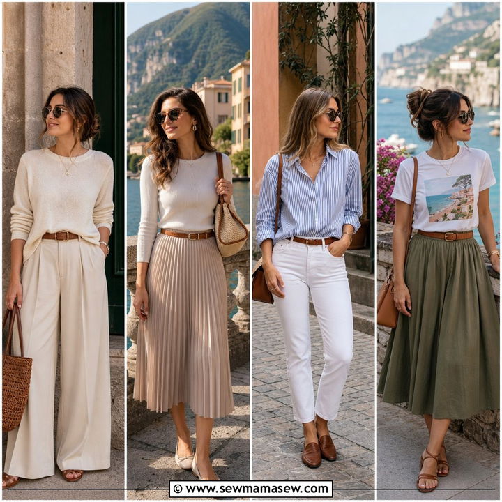 30 Spring Italy Vacation Outfit Ideas for Chic Travel