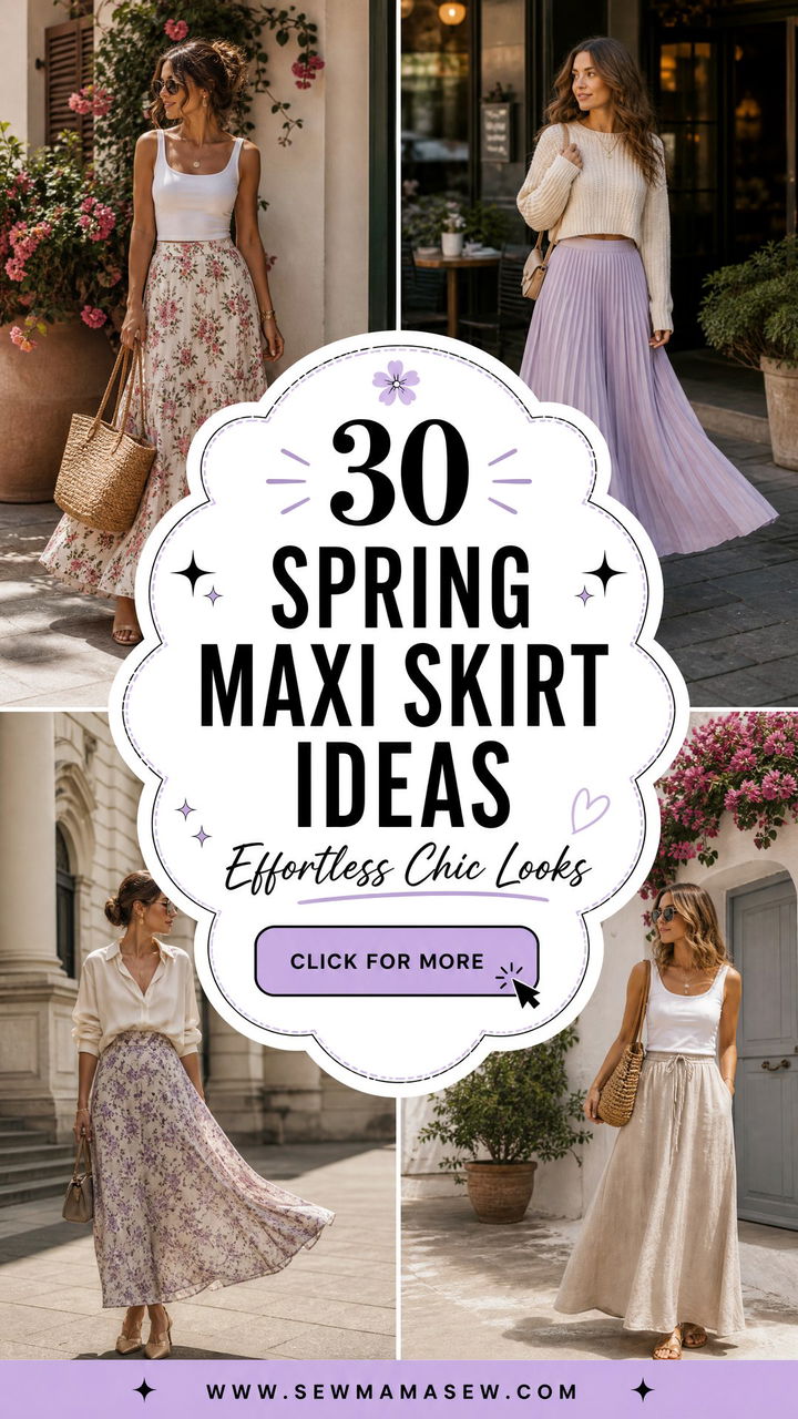 30 Spring Maxi Skirt Outfit Ideas for Effortless Chic - 30 Spring Maxi Skirt Outfit Ideas for Effortless Chic