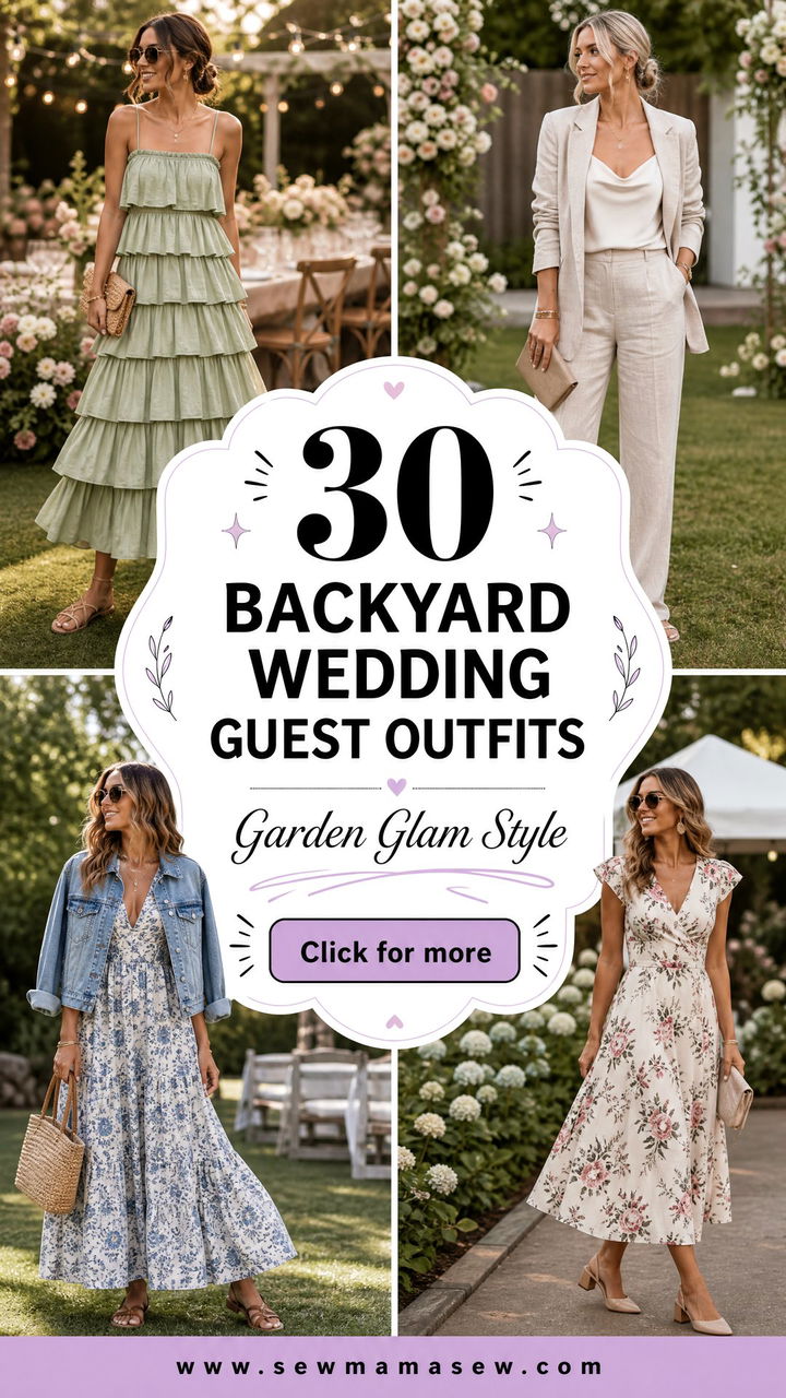 30 Stunning Backyard Wedding Guest Outfits for 2026 - 30 Stunning Backyard Wedding Guest Outfits for 2026