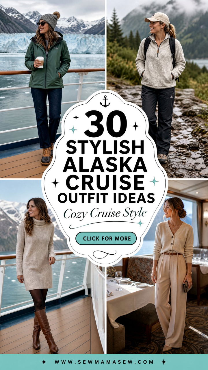 30 Stylish Alaska Cruise Outfit Ideas to Pack Now - 30 Stylish Alaska Cruise Outfit Ideas to Pack Now