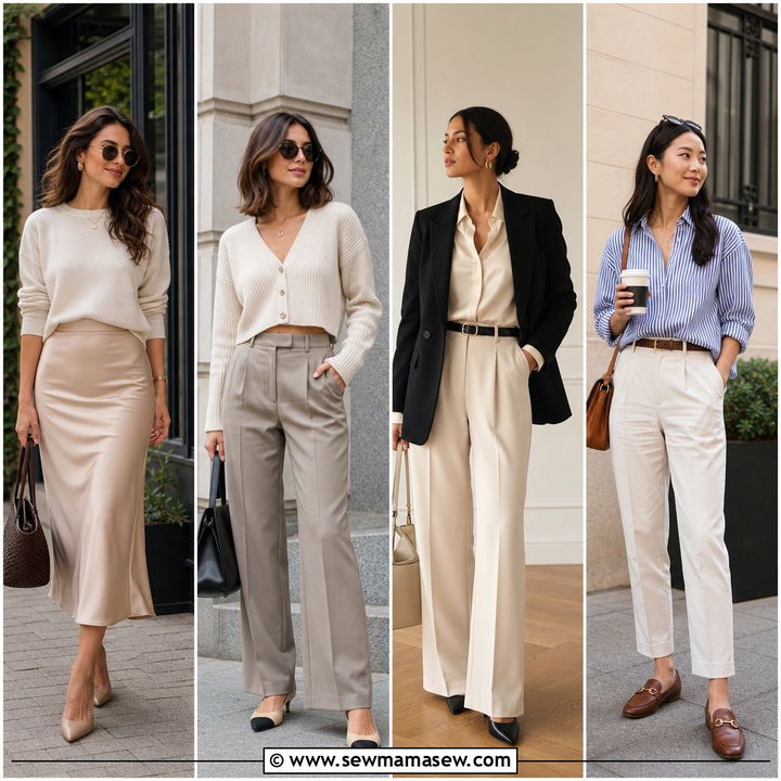 30 Stylish Work Outfits for Midsize Women