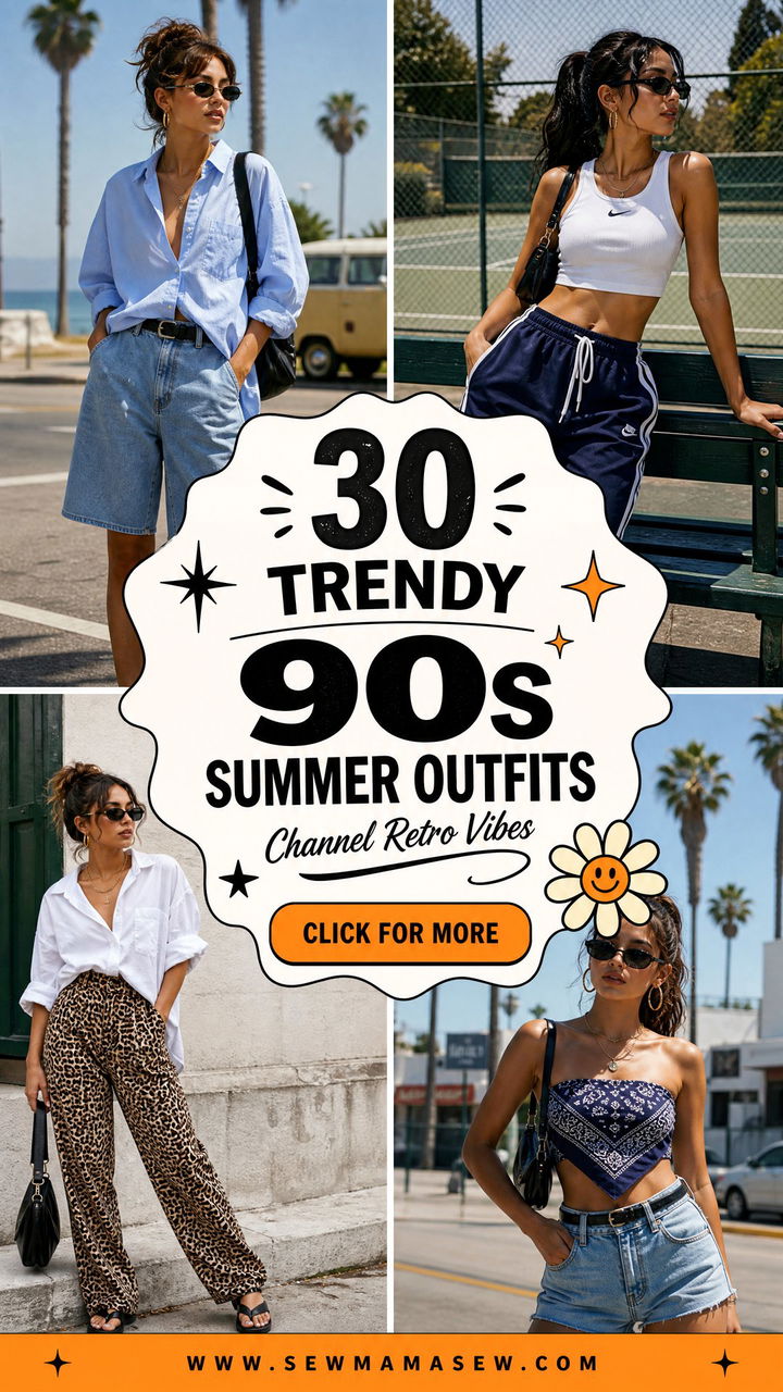 30 Trendy 90s Summer Outfits to Channel Retro Vibes - 30 Trendy 90s Summer Outfits to Channel Retro Vibes