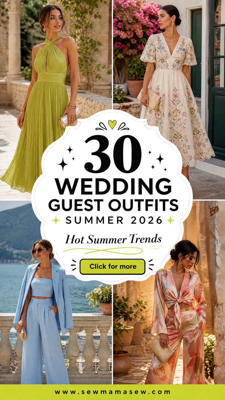 30 Wedding Guest Outfits Summer 2026 Hot Trends - 30 Wedding Guest Outfits Summer 2026: Hot Trends