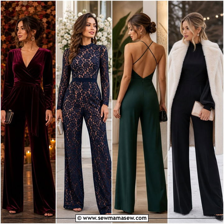 30 Wedding Guest Outfits With Jumpsuit Styles