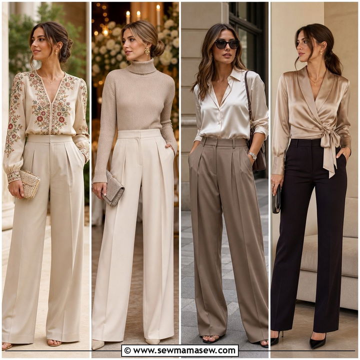 30 Wedding Guest Outfits With Pants: Chic Ideas