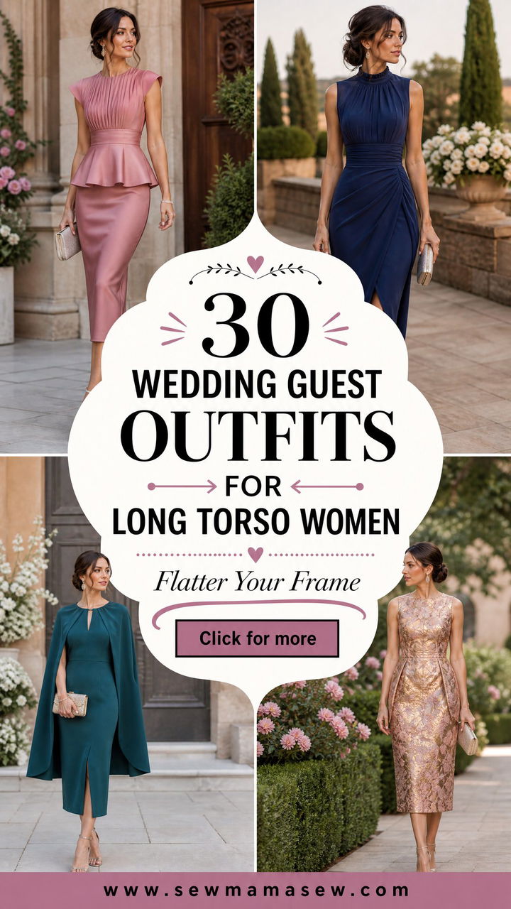 30 Wedding Guest Outfits for Long Torso Women - 30 Wedding Guest Outfits for Long Torso Women