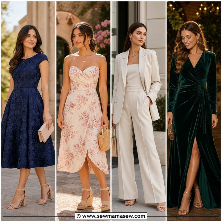 30 Wedding Guest Outfits for Rectangle Body Shape