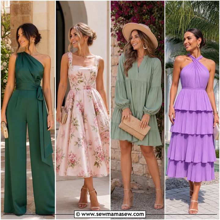 30 Wedding Guest Outfits for Short Torso Women