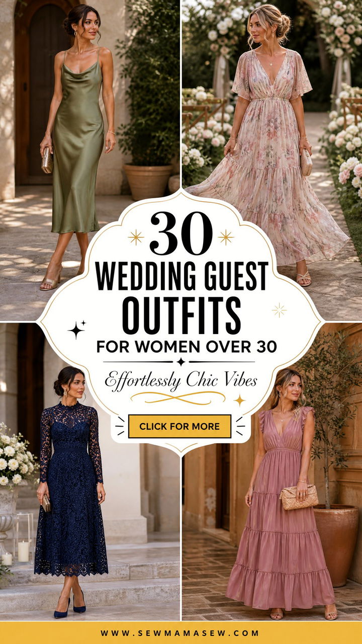 30 Wedding Guest Outfits for Women Over 30 - 30 Wedding Guest Outfits for Women Over 30