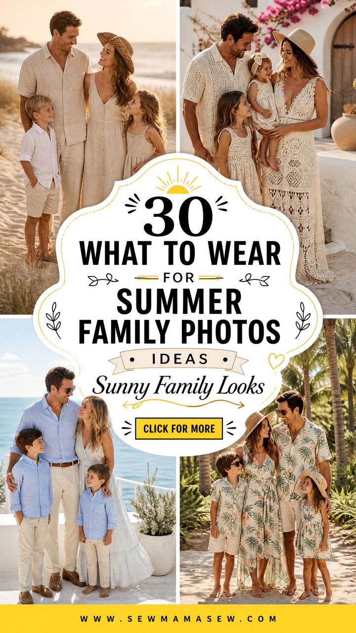 30 What to Wear for Summer Family Photos Ideas - 30 What to Wear for Summer Family Photos Ideas