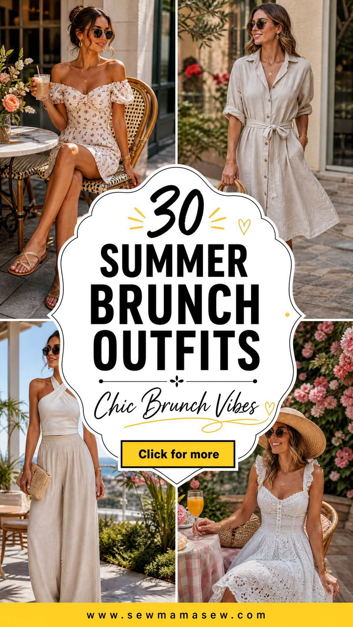 30 What to Wear to Summer Brunch Chic Outfit Ideas - 30 What to Wear to Summer Brunch: Chic Outfit Ideas