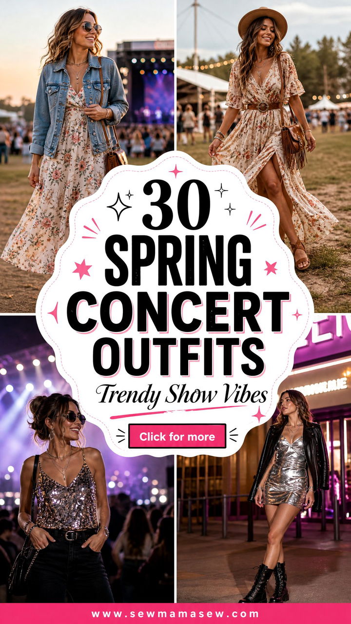 30 What to Wear to a Spring Concert Trendy Outfit Ideas - 30 What to Wear to a Spring Concert: Trendy Outfit Ideas