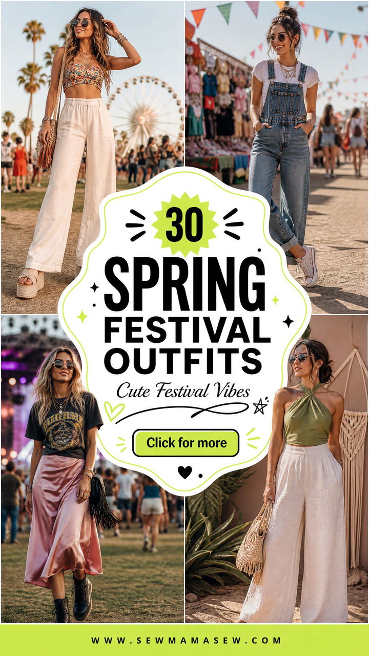 30 What to Wear to a Spring Festival Cute Outfit Ideas - 30 What to Wear to a Spring Festival: Cute Outfit Ideas