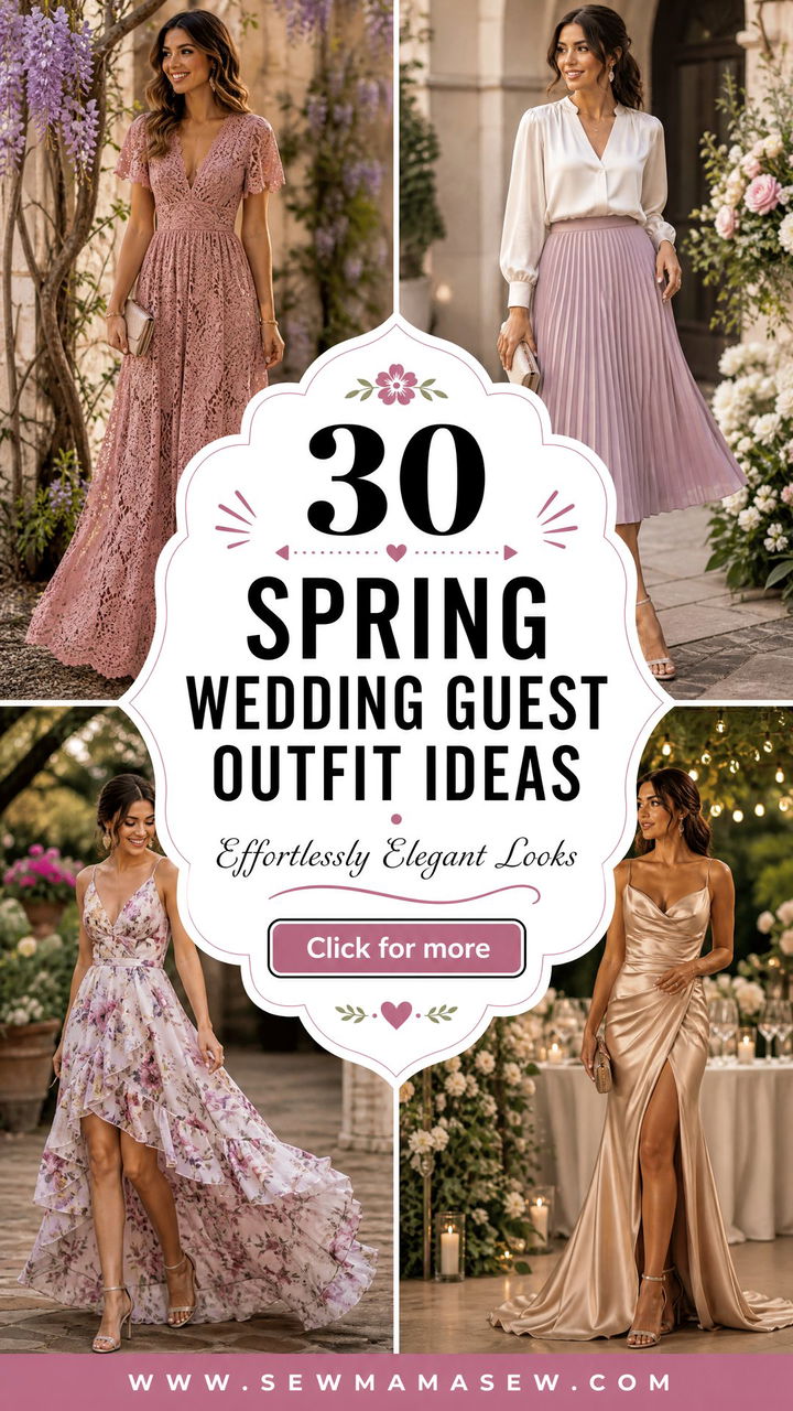 30 What to Wear to a Spring Wedding Guest Outfit Ideas - 30 What to Wear to a Spring Wedding Guest Outfit Ideas