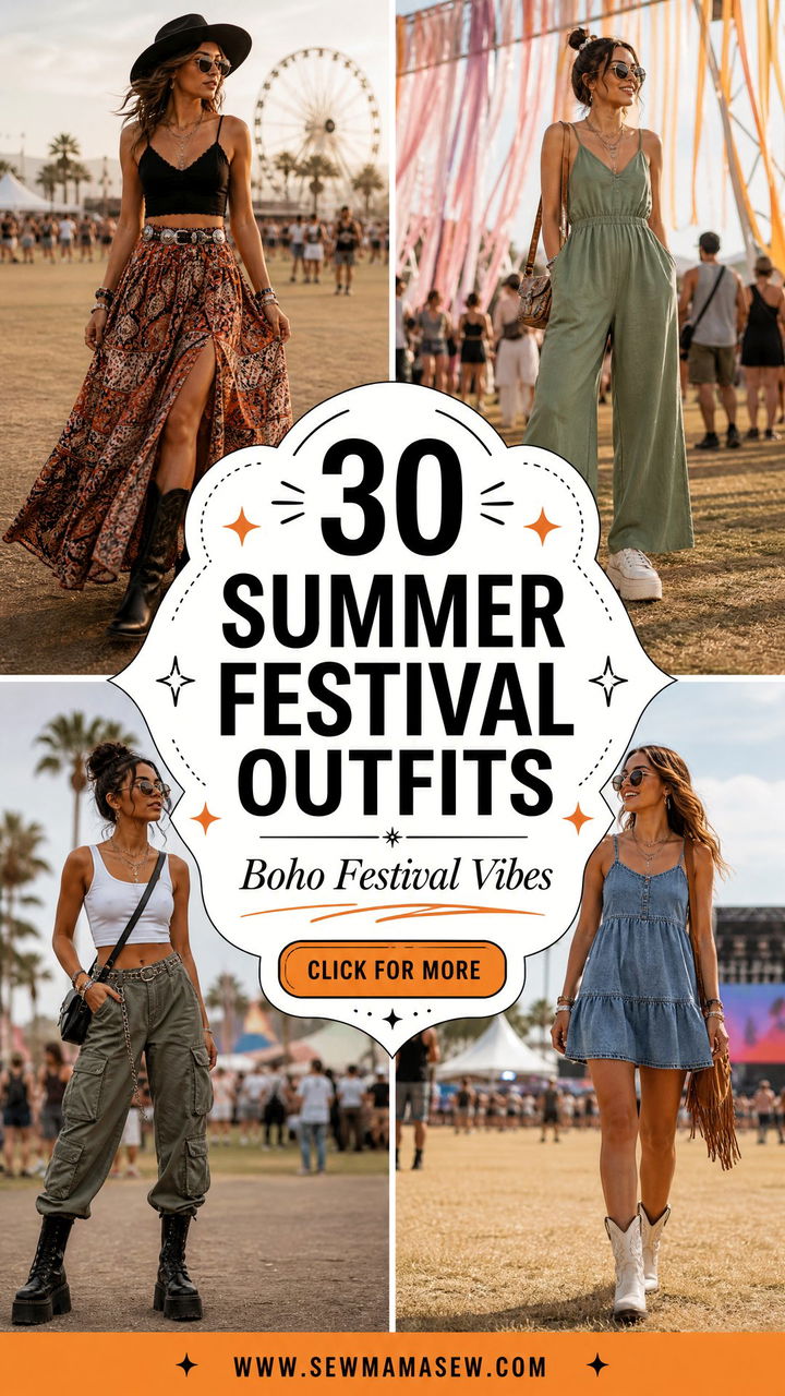 30 What to Wear to a Summer Festival Outfit Ideas - 30 What to Wear to a Summer Festival: Outfit Ideas